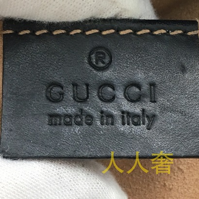 古驰Padlock水洗标